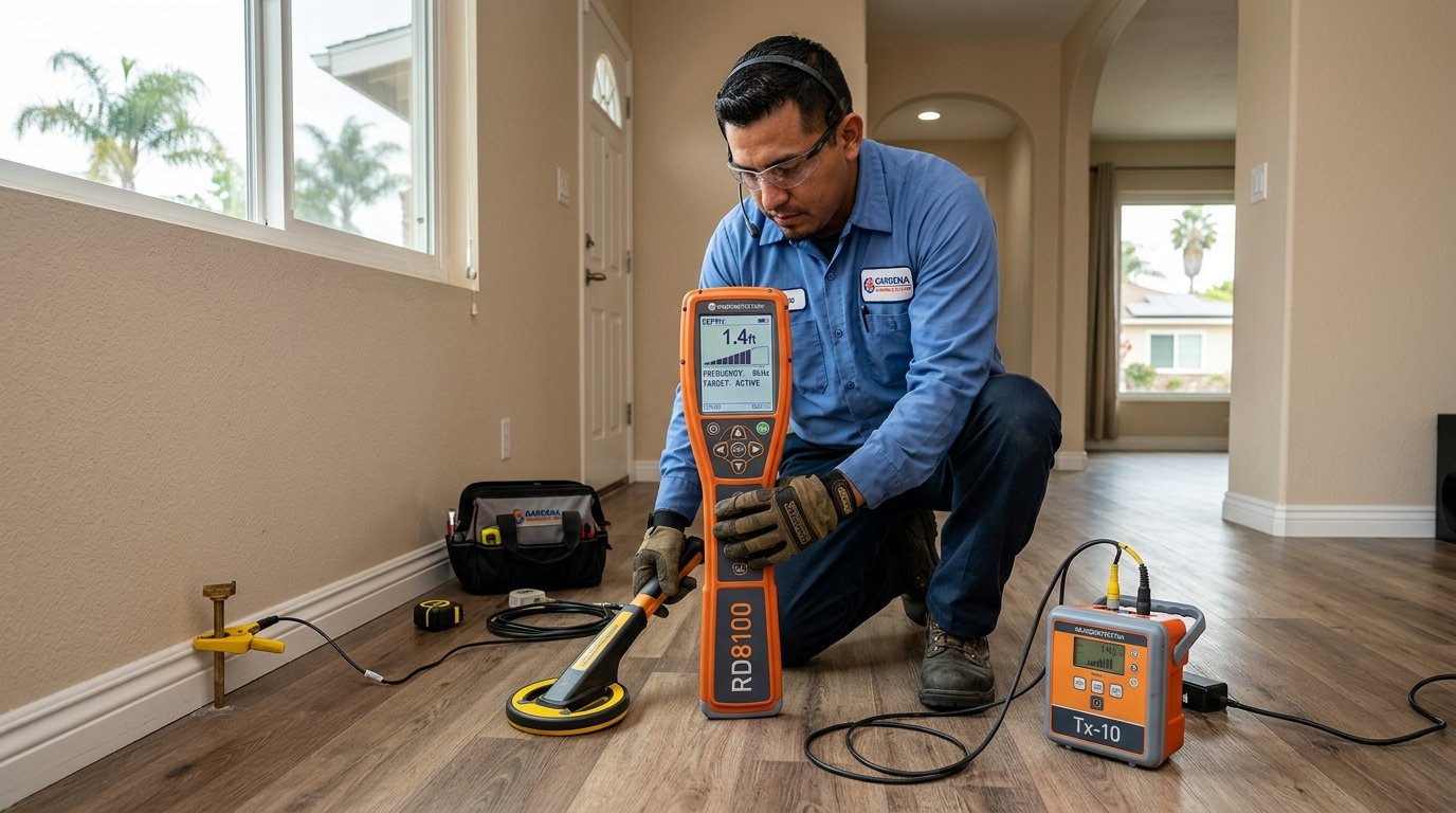 Slab Leak Detection in Carson, CA